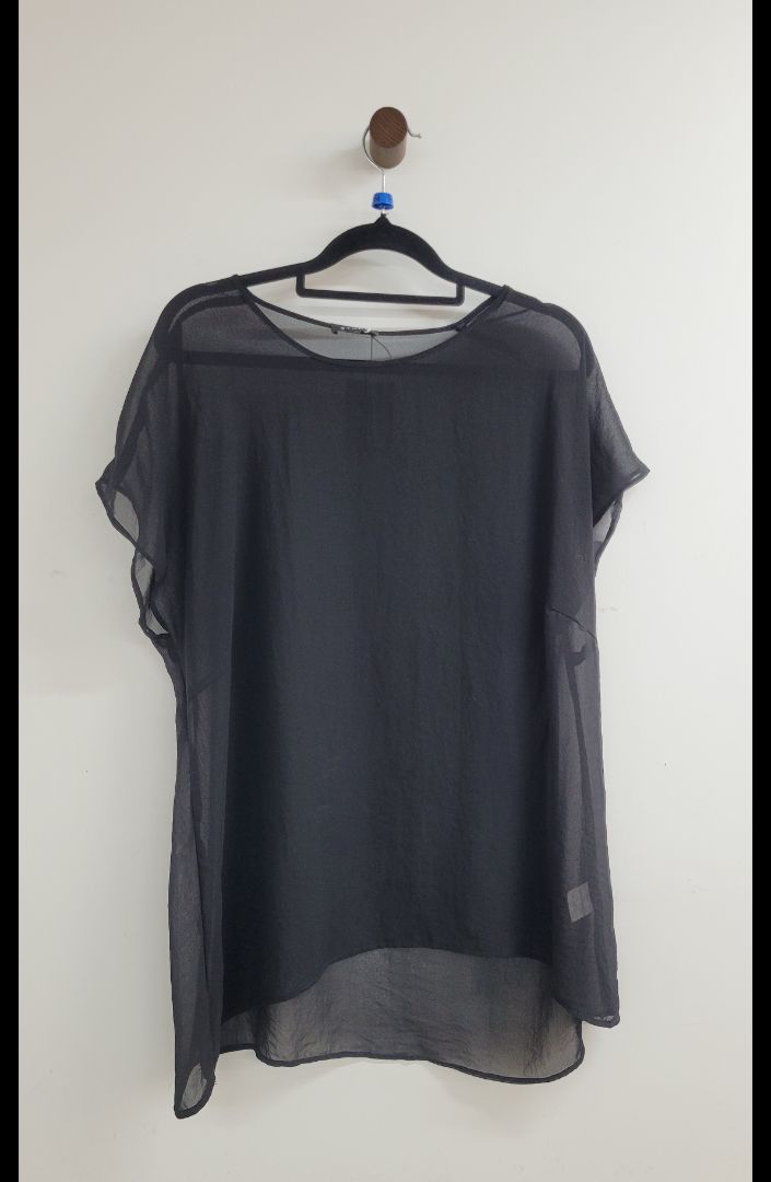 Black Storm Short Sleeve Top, 14