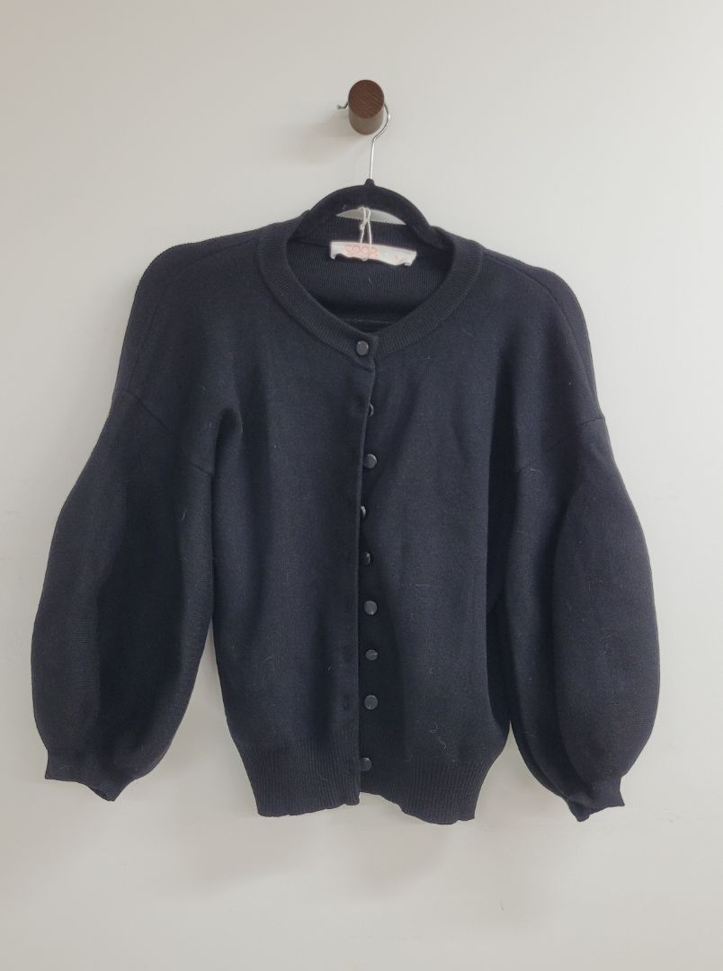Black Coop Cardigan, S