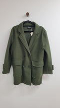 Green Eb & Ive Shacket, M