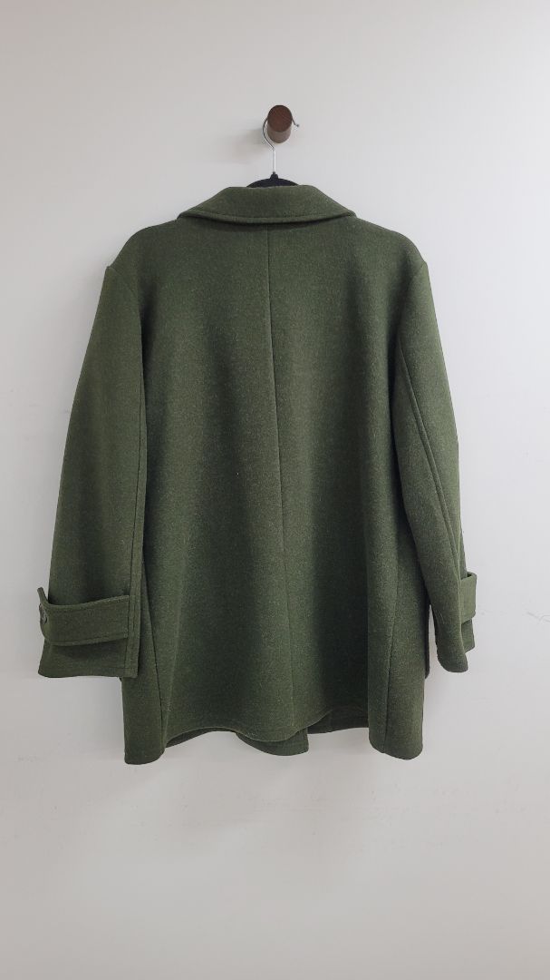 Green Eb & Ive Shacket, M