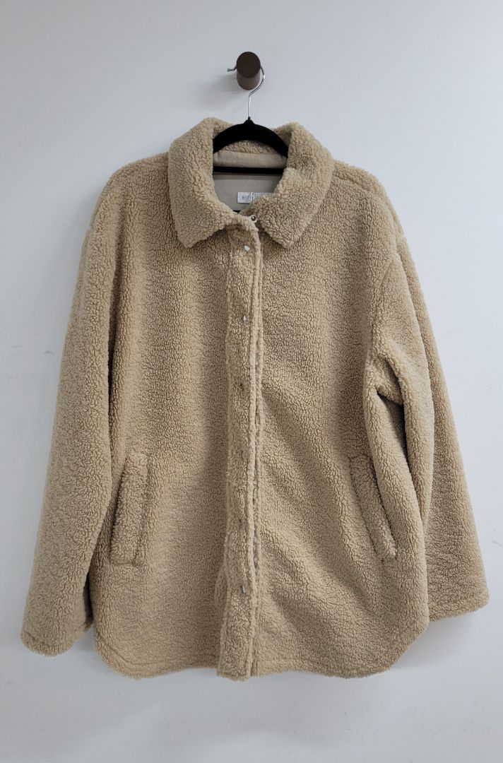 Brown Betty Basics Teddy jacket, M