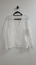 White MAX Long Sleeve Top, 14