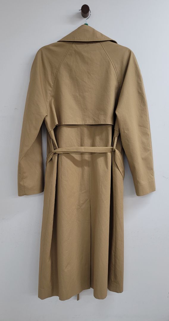 Tan Assembly Label Trench, s/m
