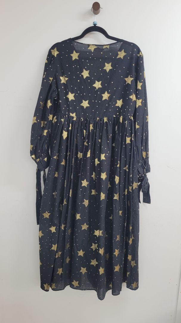 black,gold Coop Dress, xs