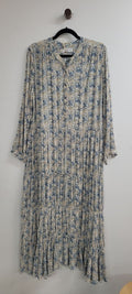 Blue white Remain Dress, 10