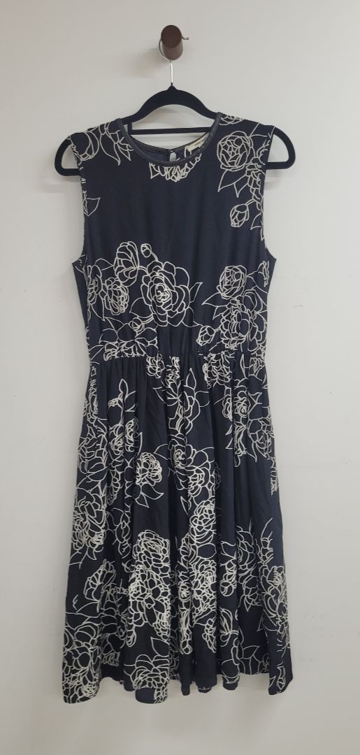 black,white Juliette Hogan Dress, 8