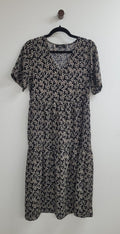 Black floral Addison Dress, 8