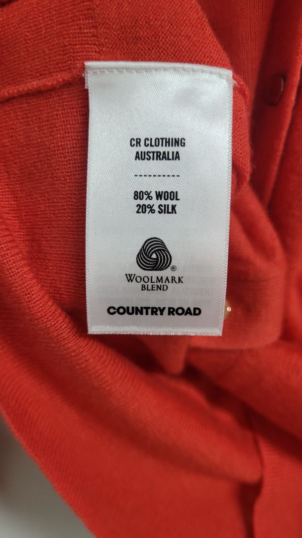 Red Country Road Cardigan, XXS