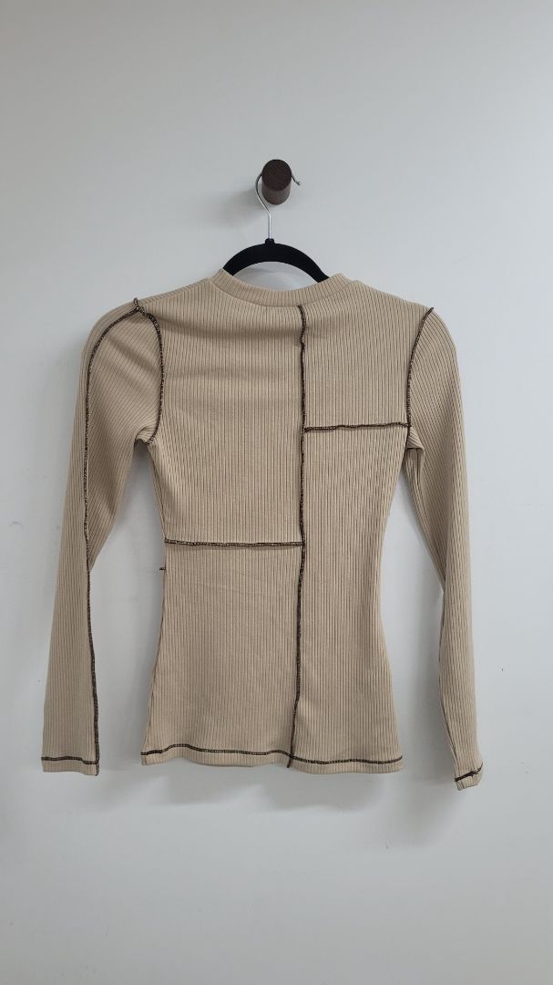 Brown EN.ES Long Sleeve Top, S