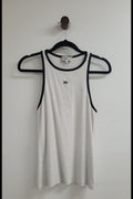 White and black Rebe Short Sleeve Top, S