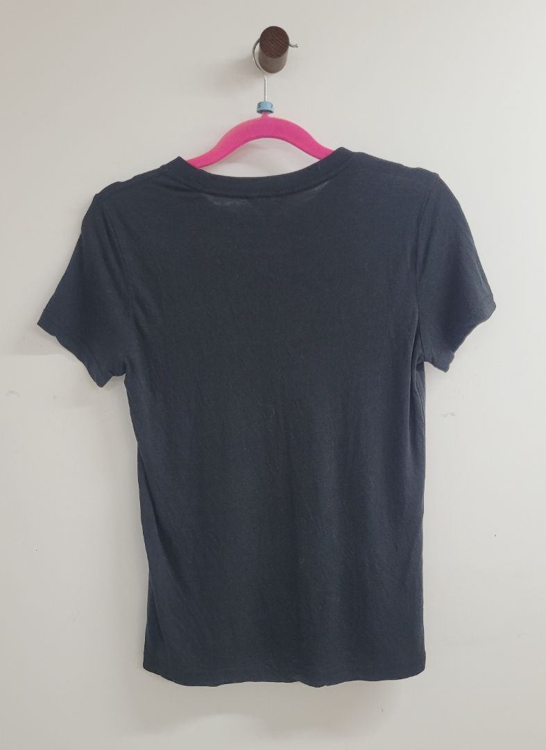 black Allbirds Short Sleeve Top, S