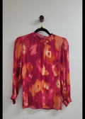 Pink Zafina Long Sleeve Top, 8