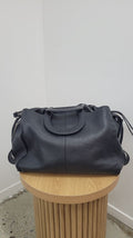 Black Briarwood Handbag