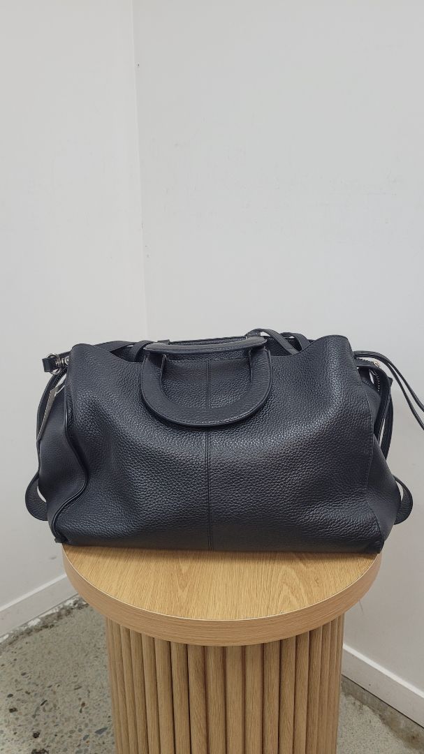Black Briarwood Handbag
