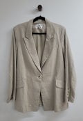 Cream Moss Blazer, 14
