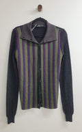 Purple black Zambesi Cardigan, 1