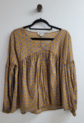 mustard Beach knickers Long Sleeve Top, 10