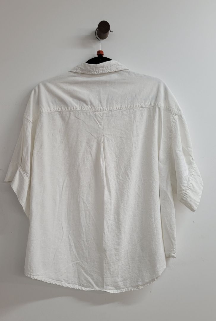 White Commoners Short Sleeve Top, 10