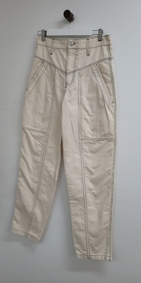 Cream Isabel Marant Pants, S