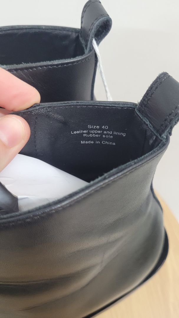 Black LA Tribe Boots, 40