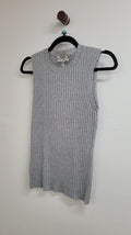 Grey Trenery Short Sleeve Top, xxs