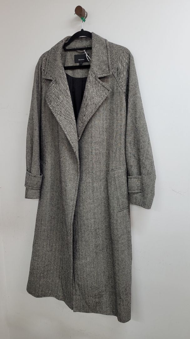 Grey black Moochi Coat, 12