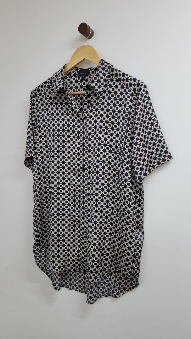 Blue and cream Moochi Shirt and pants, 8