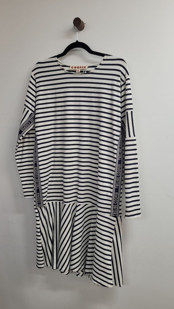 Black and white Cooper Dress, 8