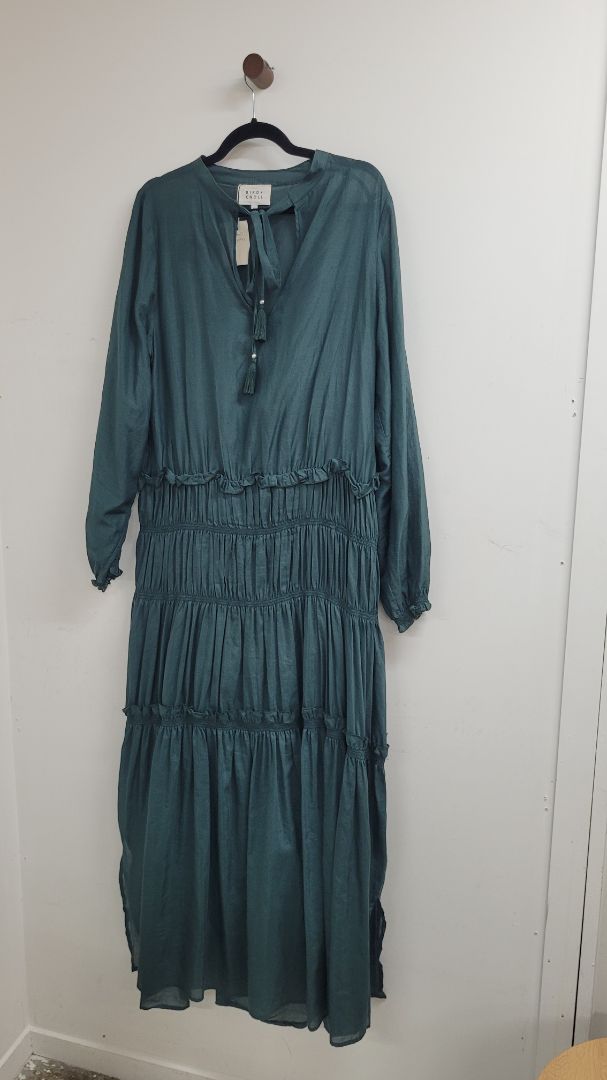 Green bird&knoll Dress, S