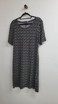 Black with flowers Bittersweet Dress, 8