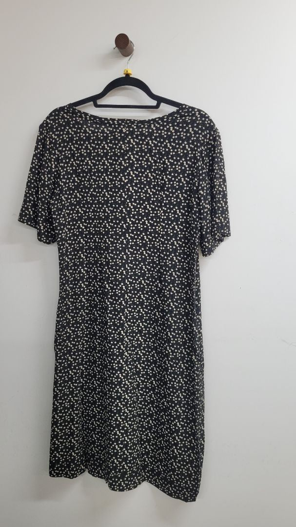 Black with flowers Bittersweet Dress, 8