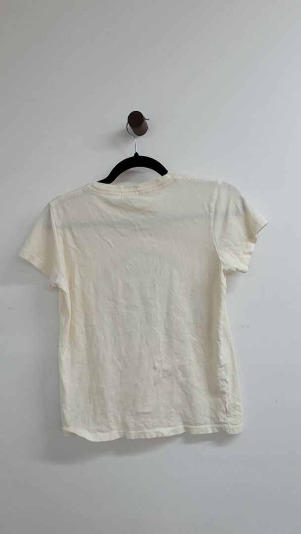 Cream mother Short Sleeve Top, xs