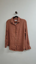 Brown Assembly Label Long Sleeve Top, 8