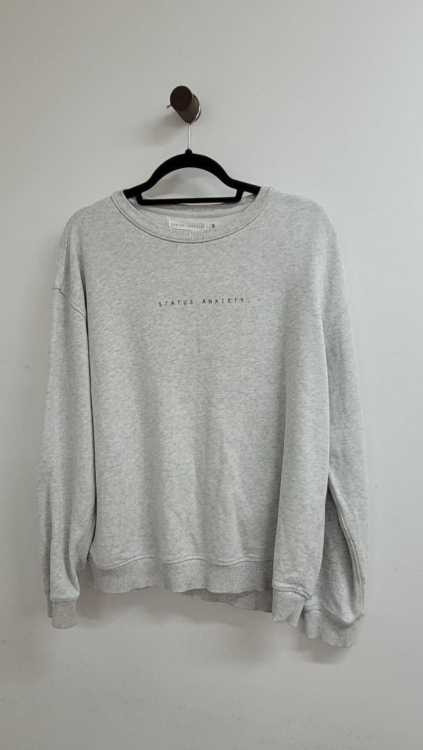 Grey Status Anxiety Jumper, L