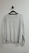 Grey Status Anxiety Jumper, L