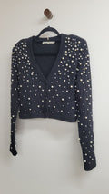 Black with pearls Gestuz Cardigan, S