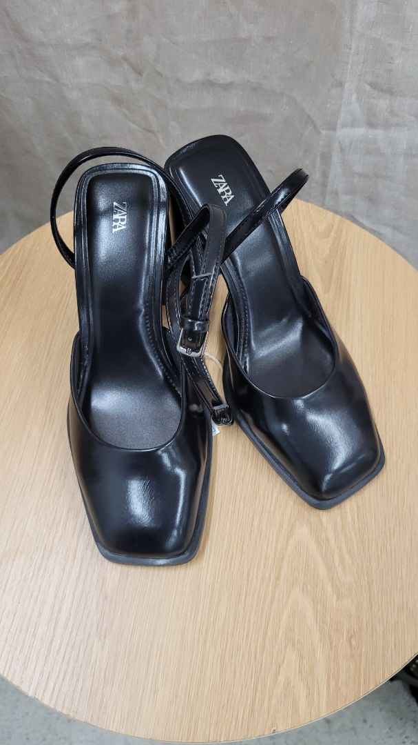 Black Zara Heels, 38