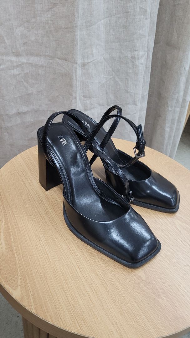 Black Zara Heels, 38