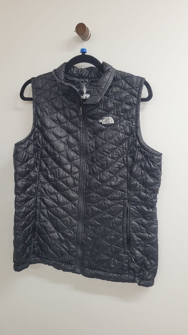 Black The north face Puffer vest, L