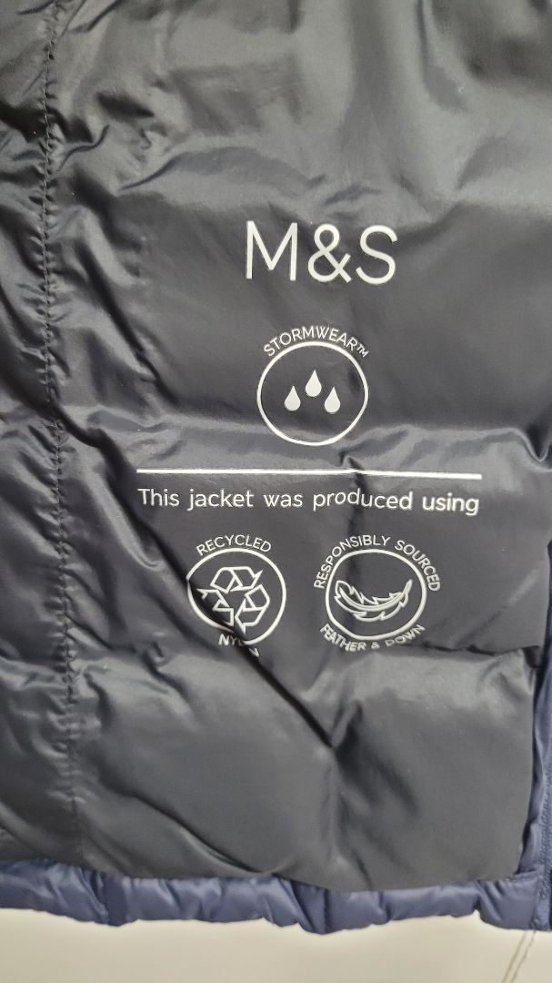 Blue m&s Vest, L