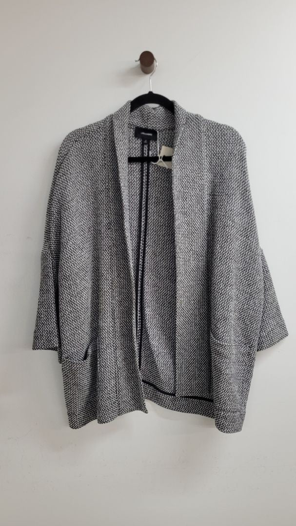 White black Life with bird Jacket, 2