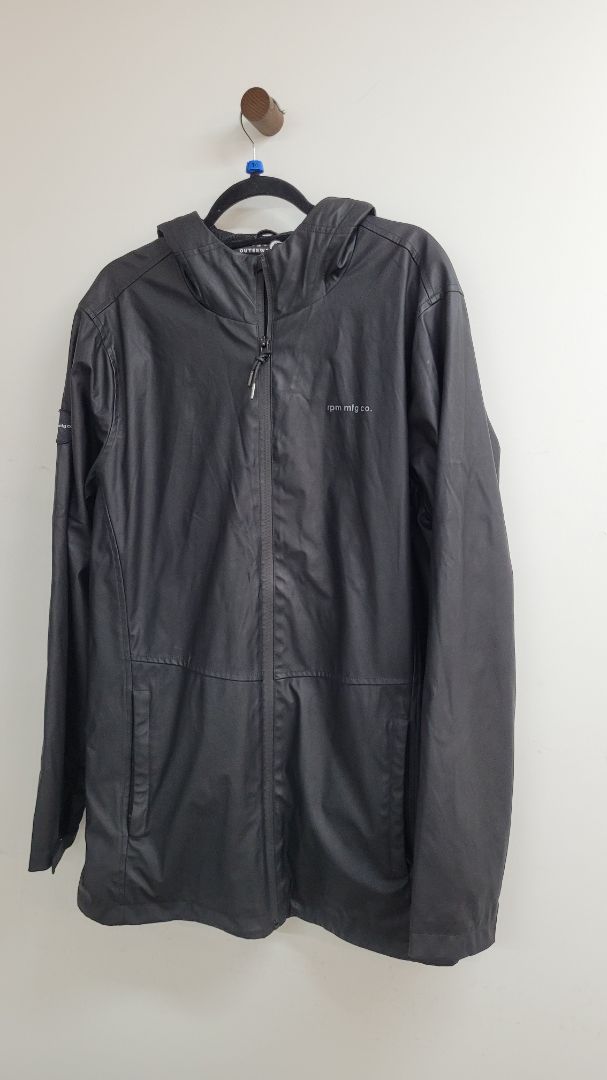 Black RPM Pleather with hood, 14