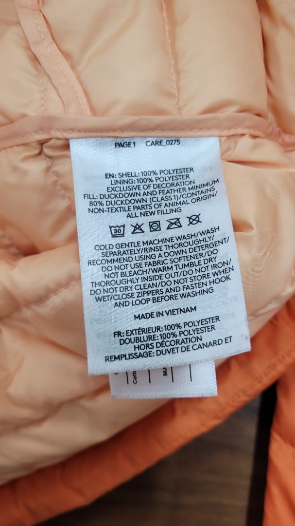 Orange Kathmandu Puffer, 16