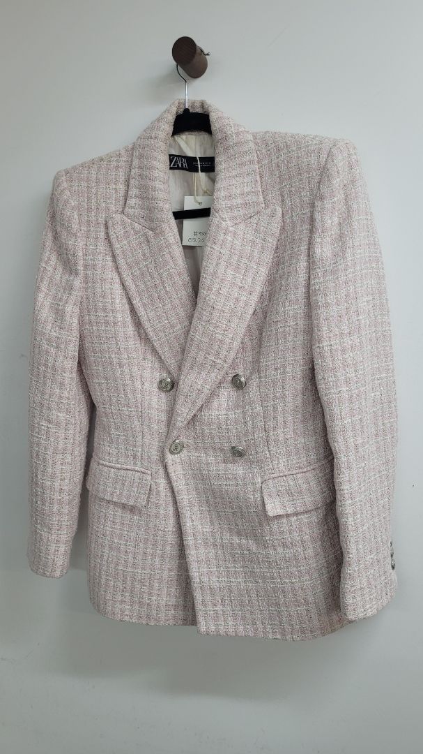 Pink Zara Blazer, M