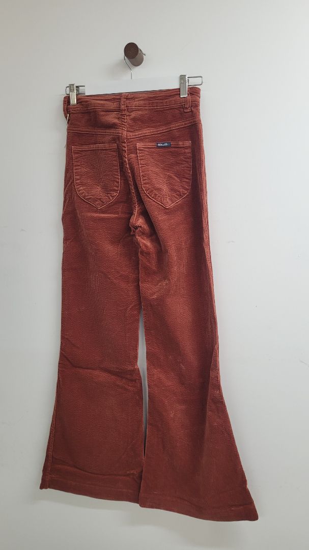Burnt orange Rollas Jeans, 25