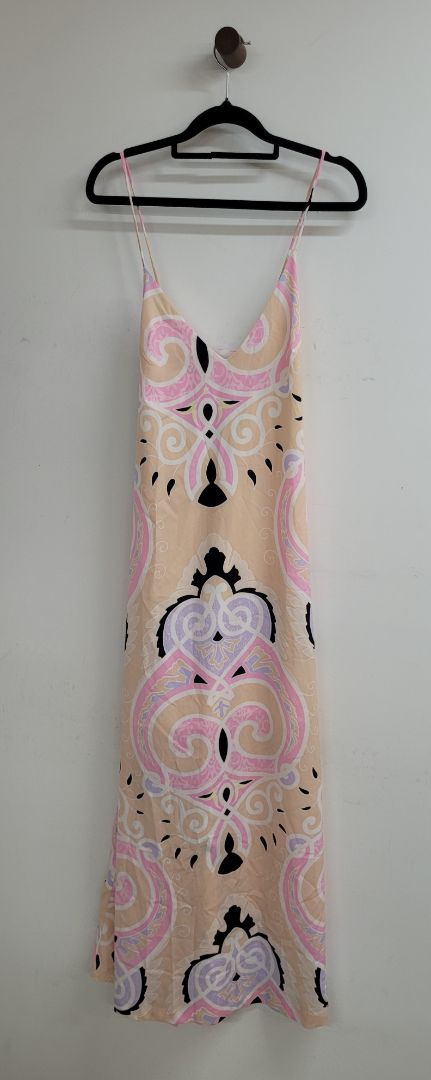 Pink and white Shona Joy Dress, 10
