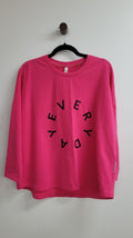 Pink Lemon Tree Long Sleeve Top, S
