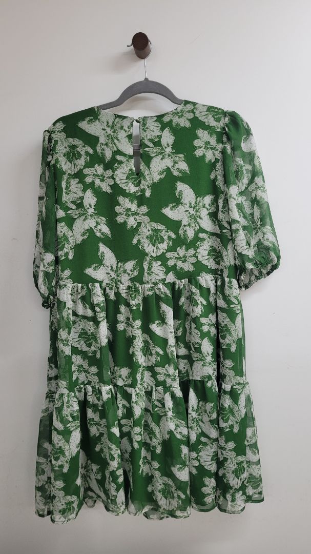 Green and white Seeking Lola Dress, 12