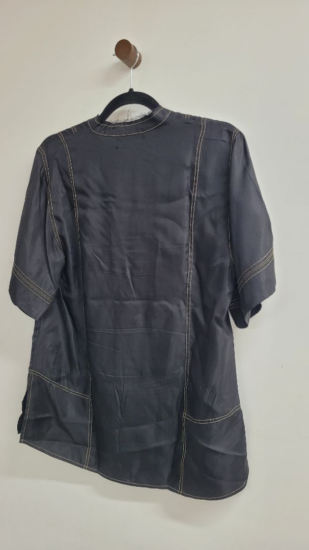 Black Lee Mathews Short Sleeve Top, 1