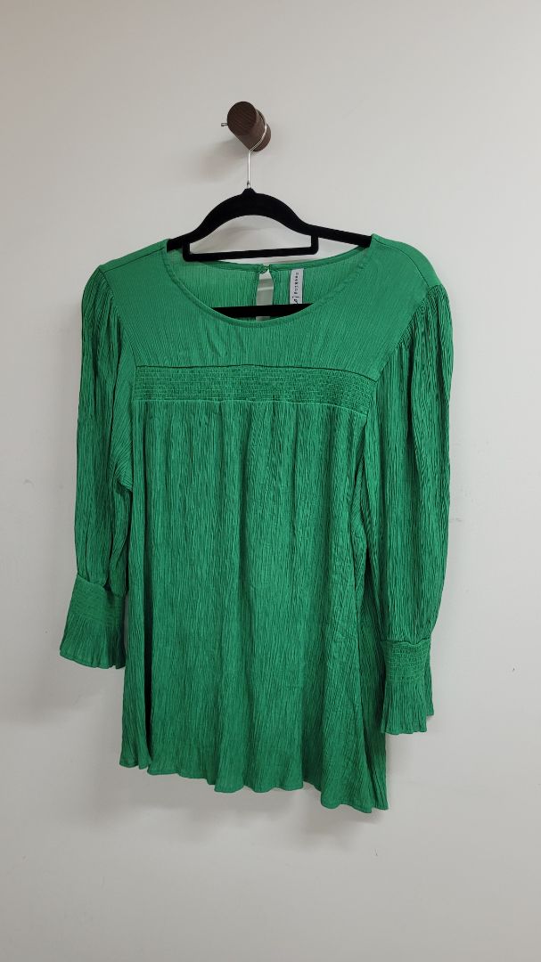 Green Seeking Lola Long Sleeve Top, 12